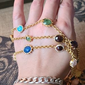 Kate Spade Multi Color Gemstone Necklace